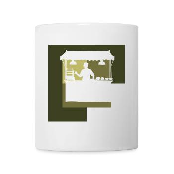 Snack Burger - Mug - white - Front