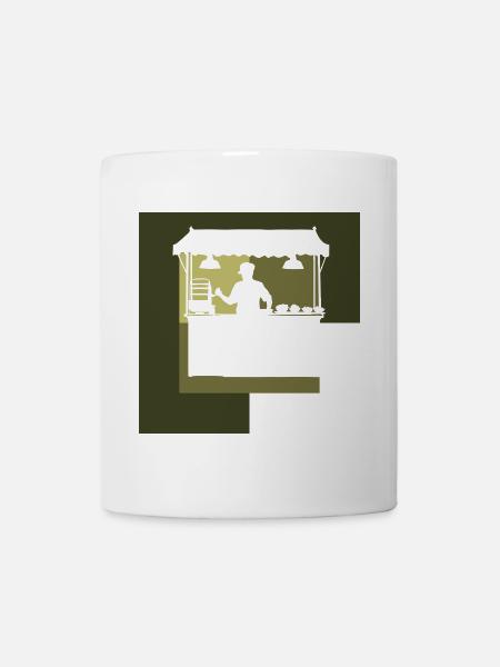Imbiss Burger - Tasse - Weiß