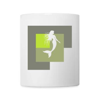 Meerjungfrau Seekuh Flosse - Tasse - Weiß - Vorne