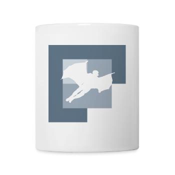 Wingsuit Base Jumping Combinaison - Mug blanc - blanc - Devant