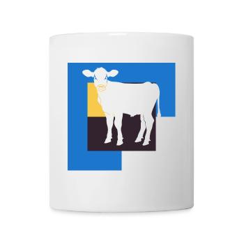 Vegan Bio Tierschutz - Tasse - Weiß - Vorne