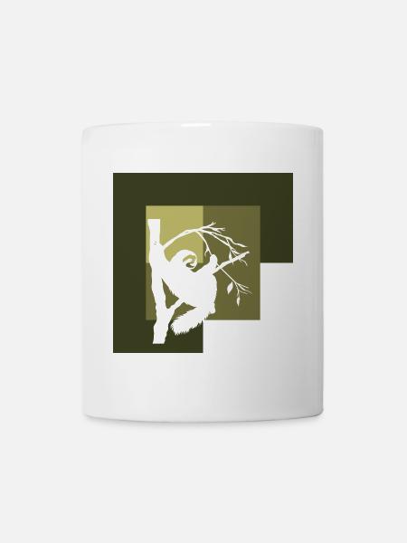Rest Faultier Entspannen - Tasse - Weiß