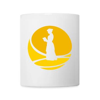 Leseratte Buch - Tasse - Weiß - Vorne