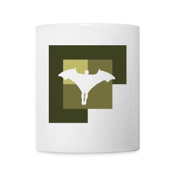 Wingsuit Anzug Stuntman - Tasse - Weiß - Vorne