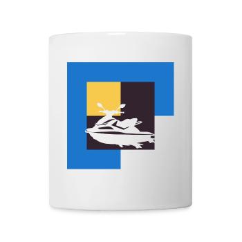 Wassersport Jet Ski Boot - Tasse - Weiß - Vorne