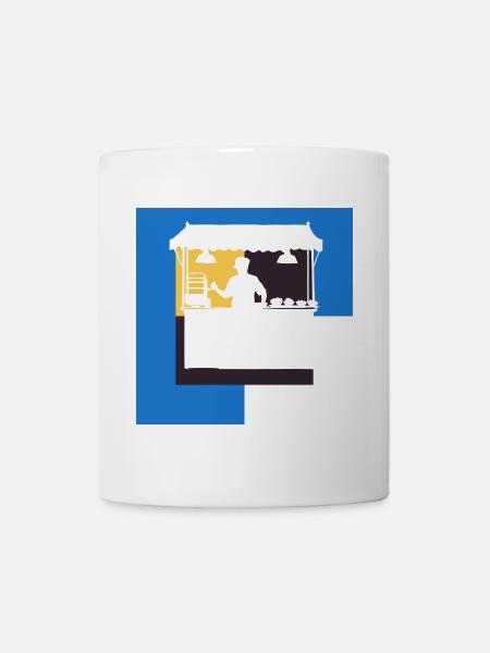 Fast Food Burger - Tasse - Weiß