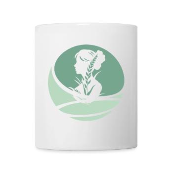 Vegan Organic - Mug - white - Front