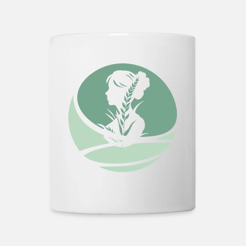 Veganerin Bio - Tasse - Weiß