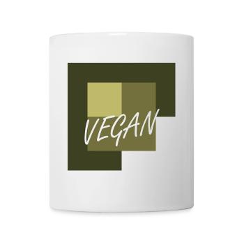 Droits des animaux végétaliens - Mug blanc - blanc - Devant