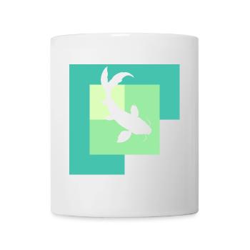 Poisson Koi - Mug blanc - blanc - Devant