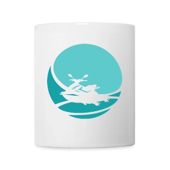 Sports nautiques Jet Ski Motoneiges - Mug blanc - blanc - Devant