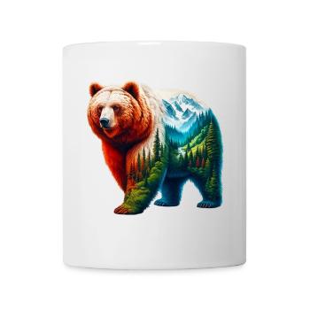 Ours - Mug blanc - blanc - Devant