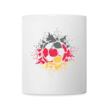 Soccer Color Explosion Germany Team Player - Mug - white - Front