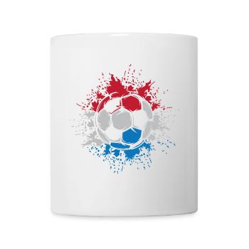 Football Color Explosion Pays-Bas Équipe des Pays-Bas - Mug blanc - blanc - Devant