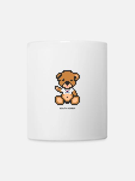 Pixel Bear South Korea - Mug blanc - blanc