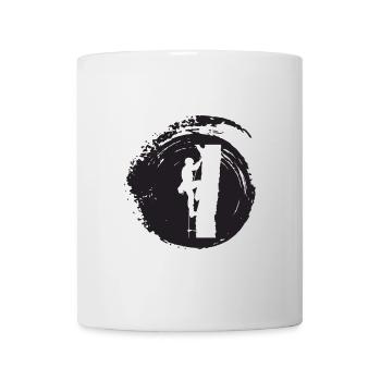 Ausruestung Klettern Steigeisen - Tasse - Weiß - Vorne