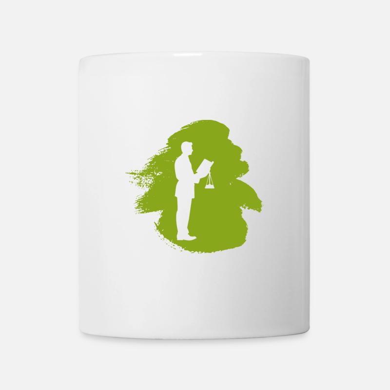 Juge de droit - Mug blanc - blanc