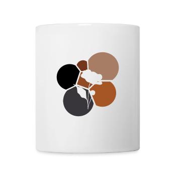 Blumenstrau Hobbygärtner Flower Power - Tasse - Weiß - Vorne