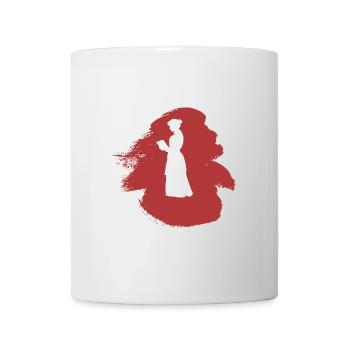 Bookworm Writing Book - Mug - white - Front