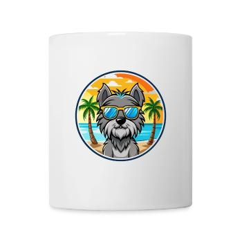 Lunettes de soleil Bouvier Des Ardennes Dog Breed Cartoon - Mug blanc - blanc - Devant