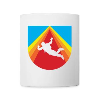 Skydive Freefall Parachuting - Mug - white - Front