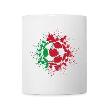Portugal Soccer Explosion Soccer Team icon - Mug - white - Front