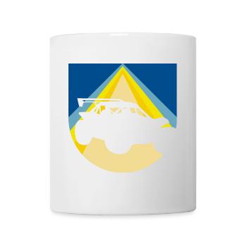 Car Sports Car Racing Car - Mug - white - Front