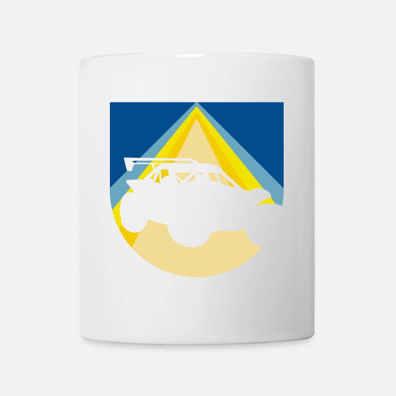 Voiture de sport Voiture de course - Mug blanc - blanc