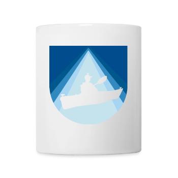 Kajakfahren Kajak - Tasse - Weiß - Vorne