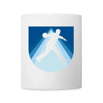 Bowling Bowlingkegel Bowlen - Tasse - Weiß - Vorne
