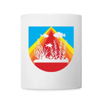Aquarium Sea - Mug - white - Front