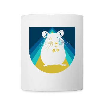 Rongeur Souris de compagnie - Mug blanc - blanc - Devant