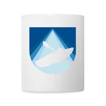 Paddeln Kajakfahren Rudern - Tasse - Weiß - Vorne