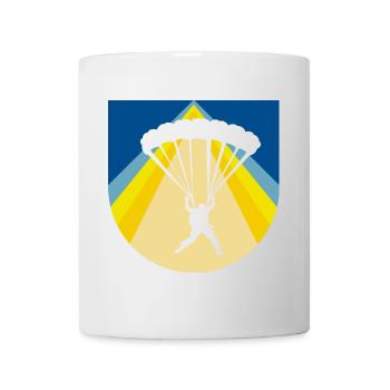 Fallschirmspringen Luft - Tasse - Weiß - Vorne