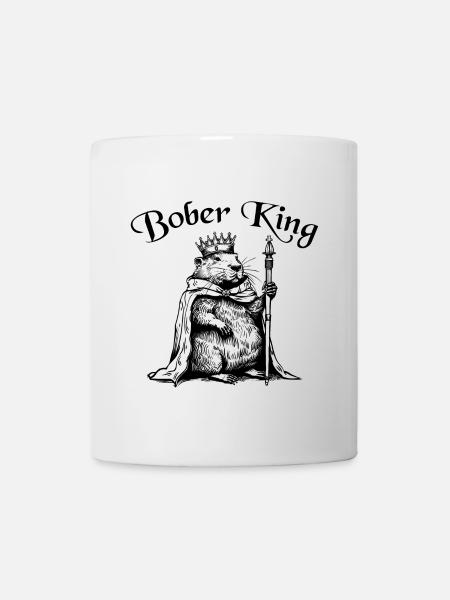 Bober Bóbr King Biber viral social media trend - Mug - white