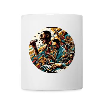 Afro Style Seele - Tasse - Weiß - Vorne