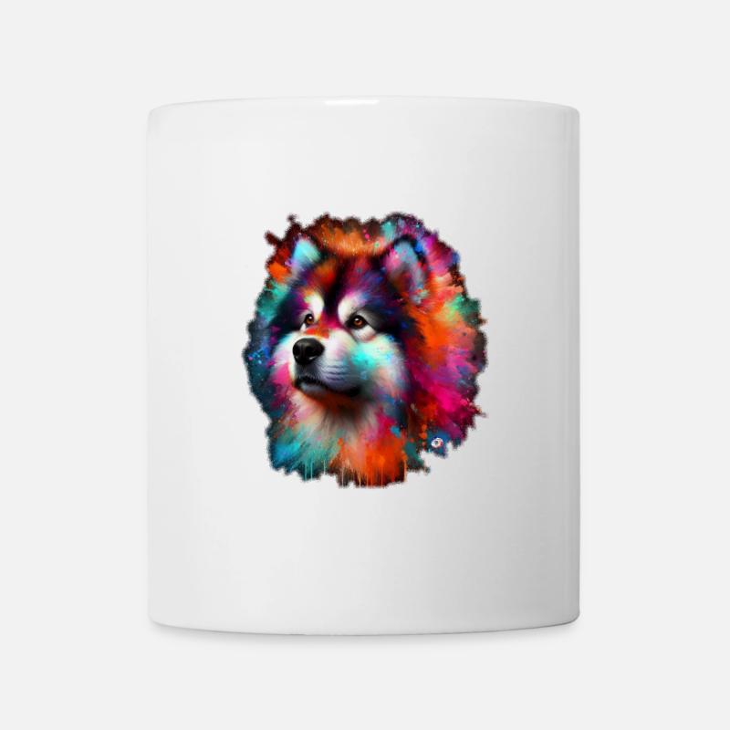 Malamute Faros - Mug blanc - blanc