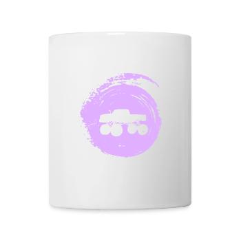 Reifen Gelaendewagen - Tasse - Weiß - Vorne