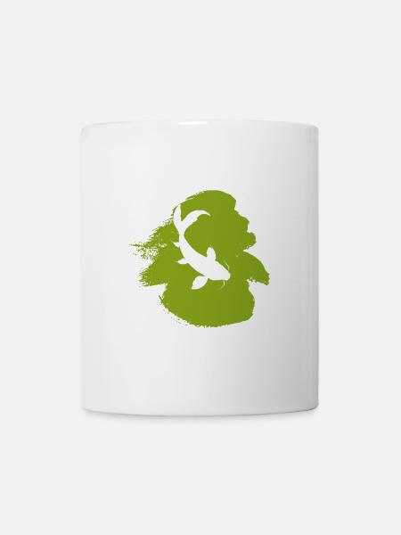 Koi Japan Fish Head - Mug - white