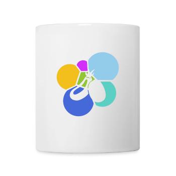 Droits des animaux biologiques végétaliens - Mug blanc - blanc - Devant