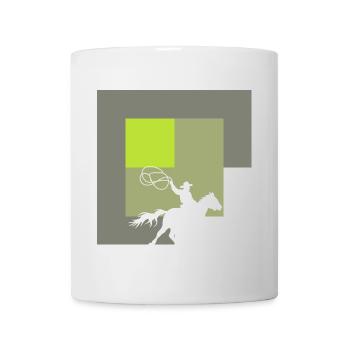 Western Rodeo - Tasse - Weiß - Vorne