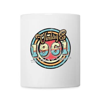 Millésime 1961 - Mug blanc - blanc - Devant