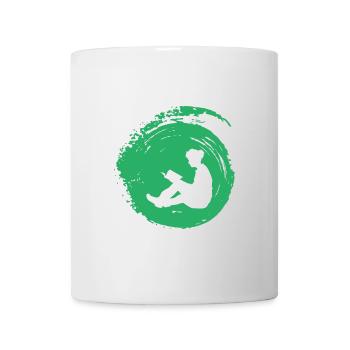 Livre de lecture - Mug blanc - blanc - Devant