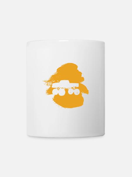 Reifen - Tasse - Weiß