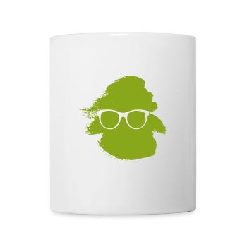 Lecture Écriture de livres - Mug blanc - blanc - Devant
