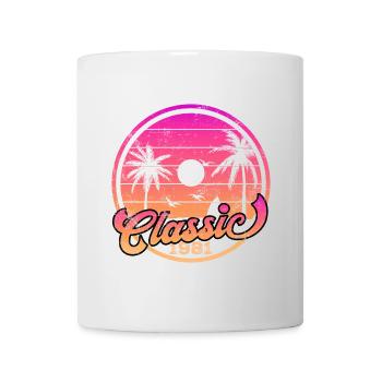 Millésime 1981 - Mug blanc - blanc - Devant
