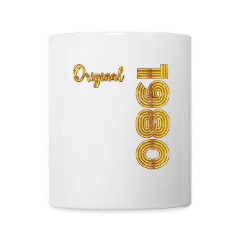 Millésime 1980 - Mug blanc - blanc - Devant