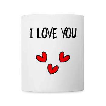 LIEBE. PAAR. GERADE VERHEIRATET. Junggesellinnenabschied. VALENTINSTAG. - Tasse - Weiß - Vorne