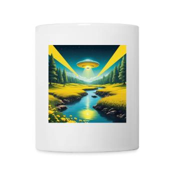 OVNI - Mug blanc - blanc - Devant