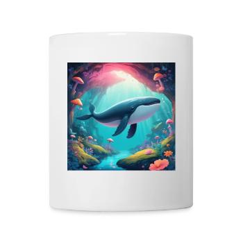 Flying Whale - Mug - white - Front